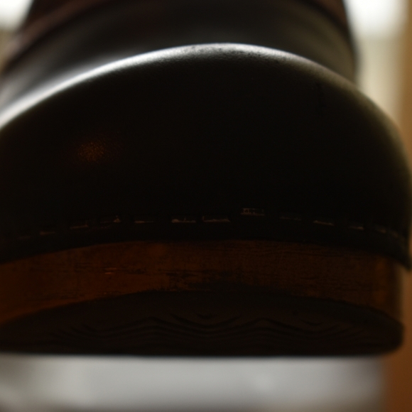 Black Dansko Clogs Lace Detail - Picture 5 of 6